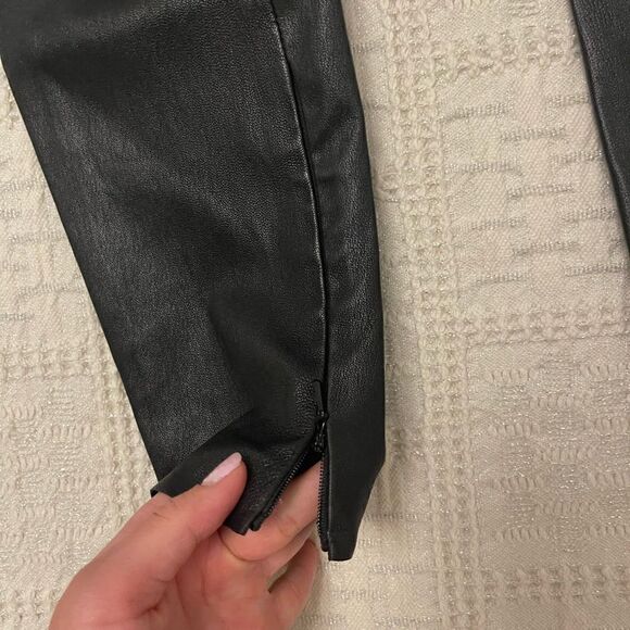 J crew leather pants size 4 - Picture 4 of 7